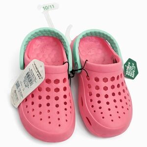 Joybees Kids Active Clogs – Pink & Mint – Size 10/11 – New with Tags